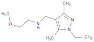 N-[(1-Ethyl-3,5-dimethyl-1H-pyrazol-4-yl)methyl]-N-(2-methoxyethyl)amine