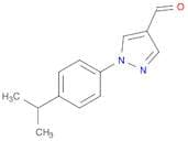 1H-Pyrazole-4-carboxaldehyde, 1-[4-(1-methylethyl)phenyl]-