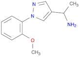 1-[1-(2-methoxyphenyl)-1H-pyrazol-4-yl]ethanamine