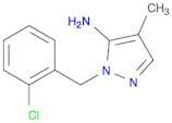 1-(2-Chlorobenzyl)-4-methyl-1H-pyrazol-5-amine
