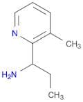 [1-(3-Methylpyridin-2-yl)propyl]amine