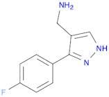 (3-(4-Fluorophenyl)-1H-pyrazol-4-yl)methanamine