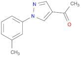 1-(1-(m-Tolyl)-1H-pyrazol-4-yl)ethanone