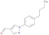 1-(4-Butylphenyl)-1H-pyrazole-4-carbaldehyde
