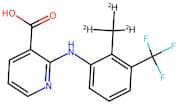 3-Pyridinecarboxylic acid, 2-[[2-(methyl-d3)-3-(trifluoromethyl)phenyl]amino]-