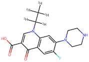 3-Quinolinecarboxylic acid, 1-(ethyl-1,1,2,2,2-d5)-6-fluoro-1,4-dihydro-4-oxo-7-(1-piperazinyl)-
