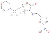 2-Oxazolidinone-4,4,5-d3, 5-(4-morpholinylmethyl-d2)-3-[[(5-nitro-2-furanyl)methylene]amino]-