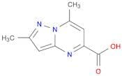 2,7-Dimethylpyrazolo[1,5-a]pyrimidine-5-carboxylic acid