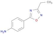 4-(3-Ethyl-1,2,4-oxadiazol-5-yl)aniline