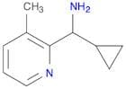 Cyclopropyl(3-methylpyridin-2-yl)methanamine
