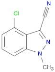 4-Chloro-1-methyl-1H-indazole-3-carbonitrile