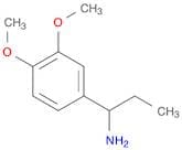 1-(3,4-Dimethoxyphenyl)propan-1-amine