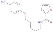 2-Furancarboxamide, N-[5-(4-aminophenoxy)pentyl]-