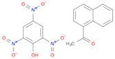 Ethanone, 1-(1-naphthalenyl)-, compd. with 2,4,6-trinitrophenol (1:1)