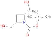 1-Azetidinecarboxylic acid, 2,4-bis(hydroxymethyl)-, 1,1-dimethylethyl ester, (2R,4S)-