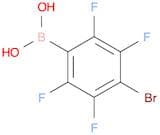 4-Bromo-2,3,5,6-tetrafluorophenylboronic acid