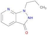 1-Propyl-1H-pyrazolo[3,4-b]pyridin-3(2H)-one