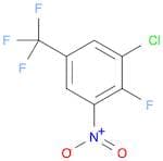 Benzene, 1-chloro-2-fluoro-3-nitro-5-(trifluoromethyl)-