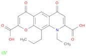 4H-Pyrano[3,2-g]quinoline-2,8-dicarboxylic acid, 9-ethyl-6,9-dihydro-4,6-dioxo-10-propyl-, calcium…