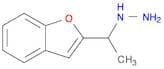 1-(1-benzofuran-2-yl)ethylhydrazine