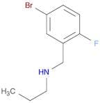 4-Bromo-1-fluoro-2-(propylaminomethyl)benzene