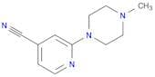 2-(4-Methylpiperazin-1-yl)pyridine-4-carbonitrile