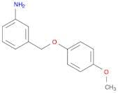 3-[(4-methoxyphenoxy)methyl]aniline