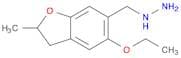 Hydrazine, [(5-ethoxy-2,3-dihydro-2-methyl-6-benzofuranyl)methyl]-