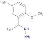 Hydrazine, [1-(2-methoxy-5-methylphenyl)ethyl]-
