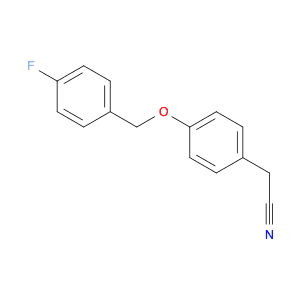 Benzeneacetonitrile, 4-[(4-fluorophenyl)methoxy]-