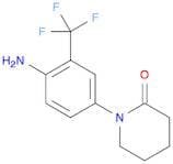 2-Piperidinone, 1-[4-amino-3-(trifluoromethyl)phenyl]-