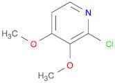 Pyridine, 2-chloro-3,4-dimethoxy-
