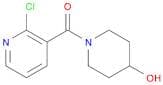 (2-Chloropyridin-3-yl)(4-hydroxypiperidin-1-yl)methanone