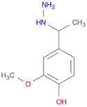 Phenol, 4-(1-hydrazinylethyl)-2-methoxy-