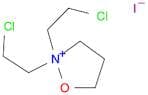 Isoxazolidinium,2,2-bis(2-chloroethyl)-, iodide (1:1)