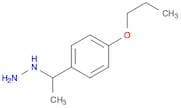 1-(4-propoxyphenyl)ethylhydrazine