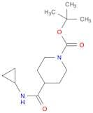 tert-Butyl 4-(cyclopropylcarbamoyl)piperidine-1-carboxylate