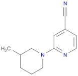 2-(3-Methylpiperidin-1-yl)isonicotinonitrile