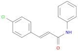 2-Propenamide, 3-(4-chlorophenyl)-N-phenyl-, (2E)-
