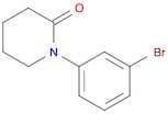 2-Piperidinone, 1-(3-bromophenyl)-