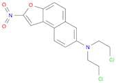 Naphtho[2,1-b]furan-7-amine, N,N-bis(2-chloroethyl)-2-nitro-