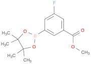 Benzoic acid, 3-fluoro-5-(4,4,5,5-tetramethyl-1,3,2-dioxaborolan-2-yl)-, methyl ester