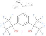 4-Tert-Butyl-2,6-Bis(1-Hydroxy-1-(Trifluoromethyl)-2,2,2-Trifluoroethyl)Iodobenzene