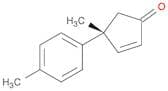 2-Cyclopenten-1-one, 4-methyl-4-(4-methylphenyl)-, (4R)-