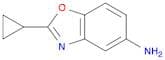 5-BENZOXAZOLAMINE, 2-CYCLOPROPYL-