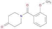 1-(2-Methoxybenzoyl)piperidin-4-one