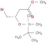 Methyl (s)-(-)-4-bromo-3-tert-butyldimethylsilyloxybutanoate