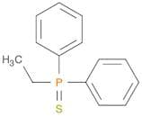 Phosphine sulfide, ethyldiphenyl-