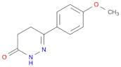 3(2H)-Pyridazinone, 4,5-dihydro-6-(4-methoxyphenyl)-
