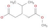 Pentanedioic acid, 3-(1-methylethyl)-, 1-methyl ester, (3S)-